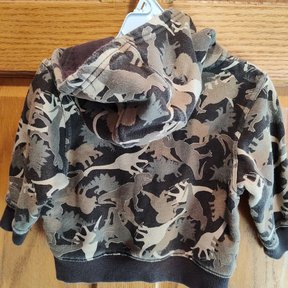 Gymboree Kids Dinosaur Camo Hoodie